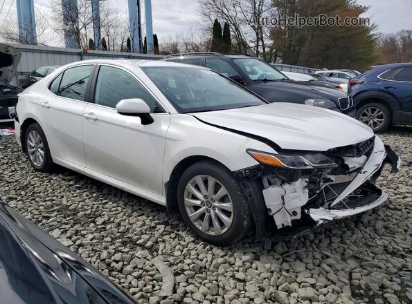 4T1C11BK7LU007003 2020 TOYOTA CAMRY White Przód prawy