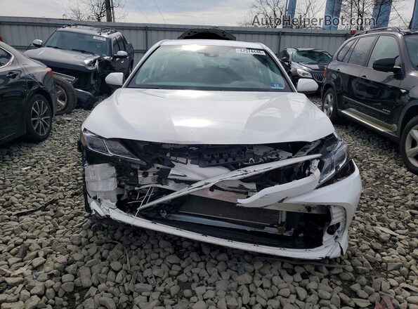4T1C11BK7LU007003 2020 TOYOTA CAMRY White Widok z przodu