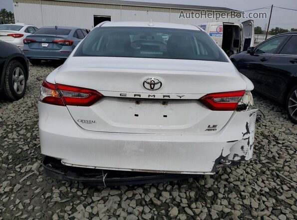 4T1C11BK7LU007003 2020 TOYOTA CAMRY White Widok z tyłu