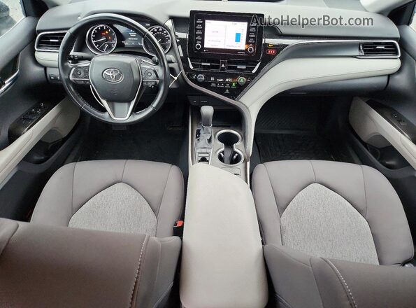 4T1C11BK8PU087417 2023 TOYOTA CAMRY Silver Առջևի վահանակի տեսք