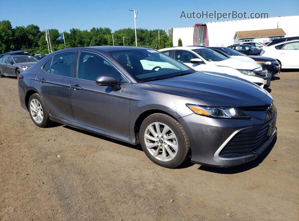 4T1C11BKXMU030129 2021 TOYOTA CAMRY Gray Առջևի աջ