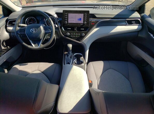 4T1C11BKXMU030129 2021 TOYOTA CAMRY Gray Առջևի վահանակի տեսք