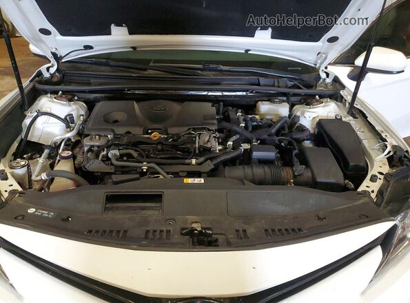 4T1C31AK2LU520025 2020 TOYOTA CAMRY White Вид задньої частини салону