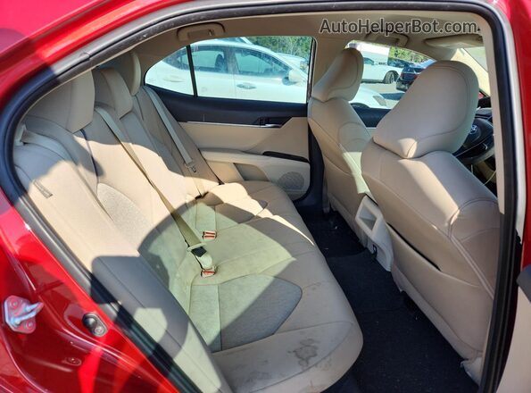 4T1C31AK3PU048049 2023 TOYOTA CAMRY Красный Вид задних сидений