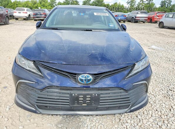 4T1C31AK4NU581699 2022 TOYOTA CAMRY Синий Вид спереди