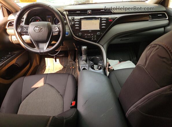 4T1C31AK6LU527320 2020 TOYOTA CAMRY Charcoal Widok deski rozdzielczej
