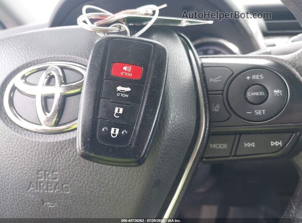 4T1C31AK7LU019678 2020 TOYOTA CAMRY Черный Вид панели приборов