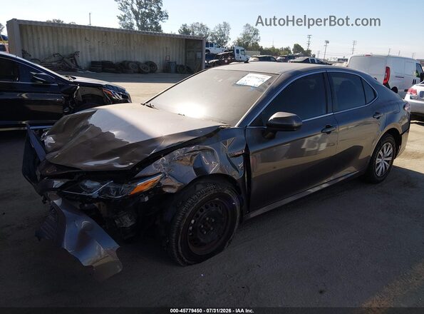 4T1C31AK7LU523213 2020 TOYOTA CAMRY Серый Передняя левая четверть