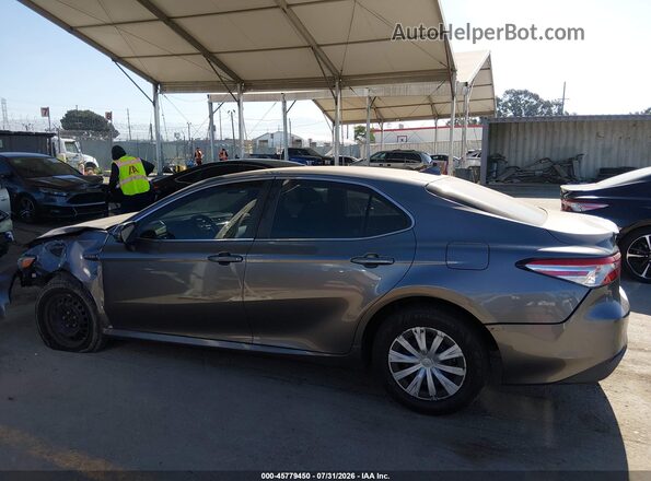 4T1C31AK7LU523213 2020 TOYOTA CAMRY Серый Вид задней части салона