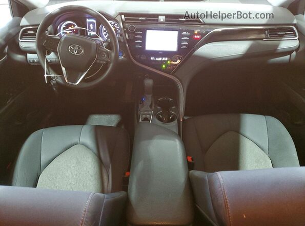 4T1C31AKXLU013244 2020 TOYOTA CAMRY Blue Dashboard view