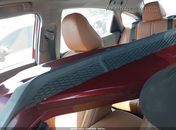 4T1CZ1FB0LU055915 2020 TOYOTA AVALON Red Instrument cluster view