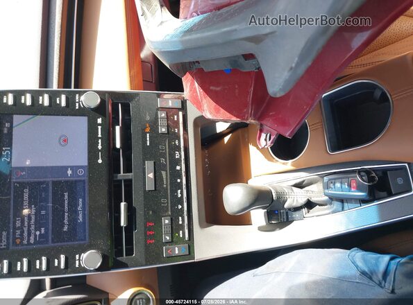 4T1CZ1FB0LU055915 2020 TOYOTA AVALON Red Dashboard view