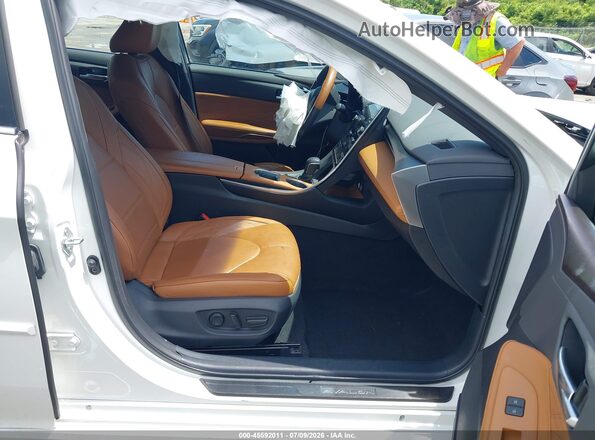 4T1DA1AB4MU009430 2021 TOYOTA AVALON White Widok wnętrza z przodu