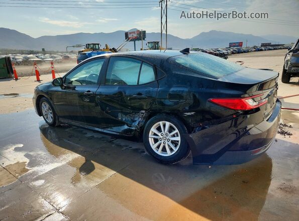 4T1DAACK0SU033458 2025 TOYOTA CAMRY Черный Задняя левая четверть