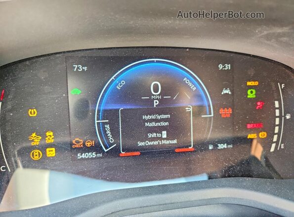 4T1DAACK0SU033458 2025 TOYOTA CAMRY Черный Вид щитка приборов