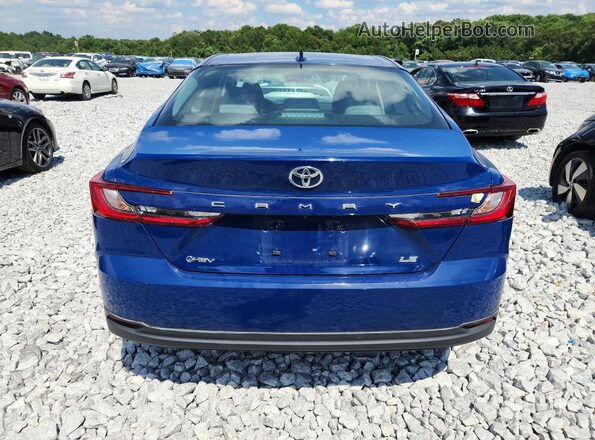 4T1DAACK0SU038580 2025 TOYOTA CAMRY Синий Вид сзади