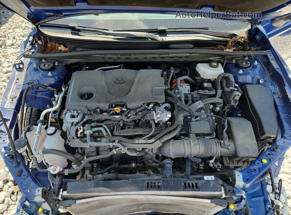 4T1DAACK0SU038580 2025 TOYOTA CAMRY Синий Вид задней части салона