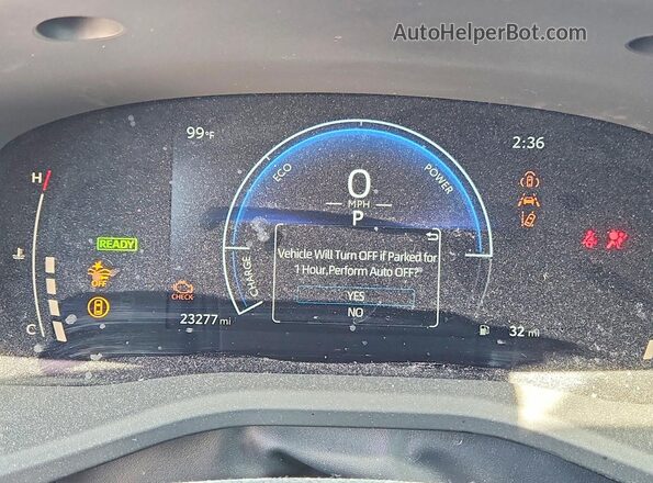 4T1DAACK0SU038580 2025 TOYOTA CAMRY Синий Вид щитка приборов