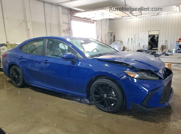 4T1DAACK0SU044296 2025 TOYOTA CAMRY Синий Передняя правая четверть