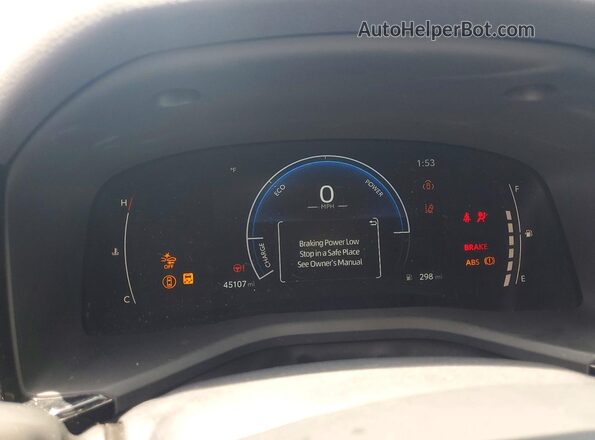 4T1DAACK0SU044296 2025 TOYOTA CAMRY Синий Вид щитка приборов