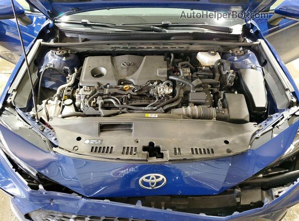 4T1DAACK0SU044296 2025 TOYOTA CAMRY Синий Вид задней части салона