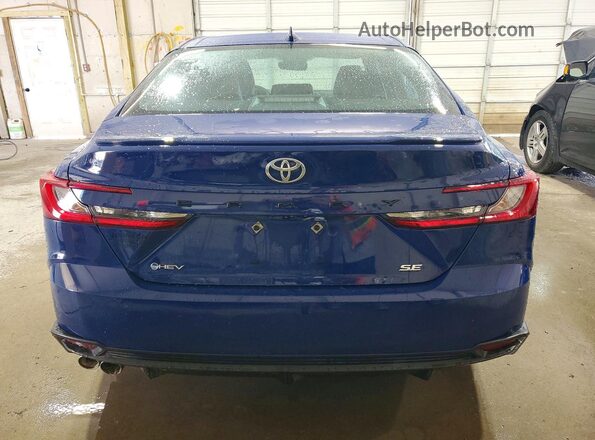 4T1DAACK0SU044296 2025 TOYOTA CAMRY Синий Вид сзади