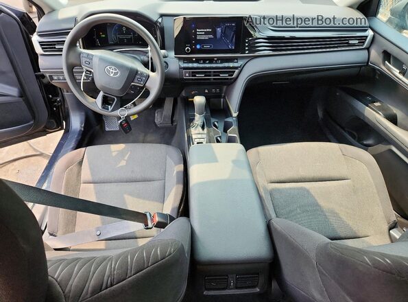 4T1DAACK0SU044685 2025 TOYOTA CAMRY Black Vista del salpicadero
