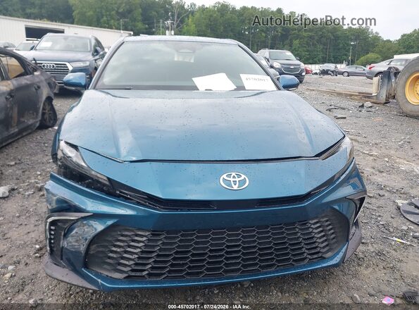 4T1DAACK0SU055220 2025 TOYOTA CAMRY Blue Widok zestawu wskaźników