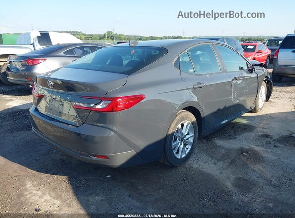 4T1DAACK0SU130207 2025 TOYOTA CAMRY Gray უკანა მარჯვენა