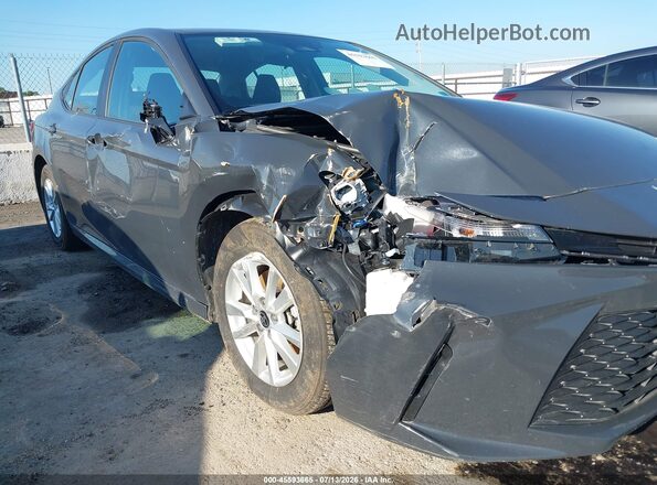 4T1DAACK0SU130207 2025 TOYOTA CAMRY Gray წინა ხედი