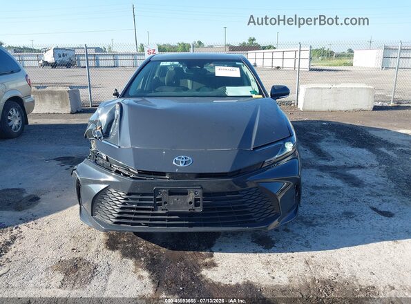 4T1DAACK0SU130207 2025 TOYOTA CAMRY Gray ხელსაწყოთა პანელის ხედი