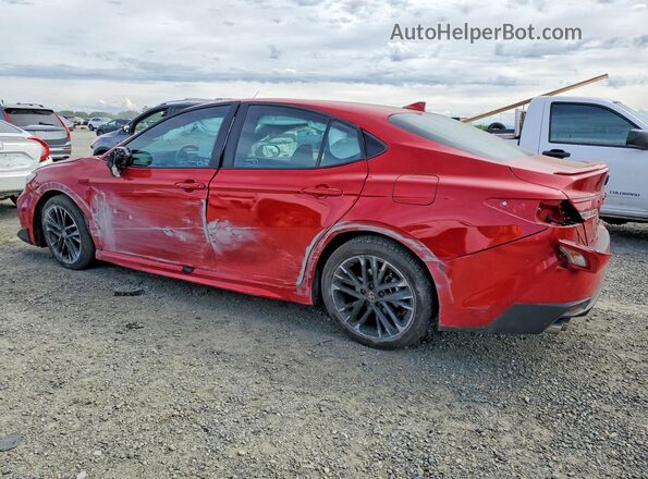 4T1DAACK0SU136055 2025 TOYOTA CAMRY Burgundy Trasero izquierdo