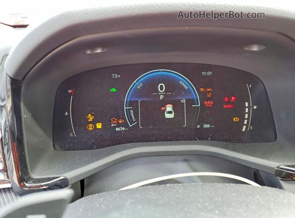 4T1DAACK0SU136055 2025 TOYOTA CAMRY Burgundy Vista del cuadro de instrumentos