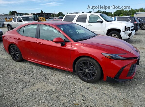 4T1DAACK0SU136055 2025 TOYOTA CAMRY Burgundy Delantero derecho