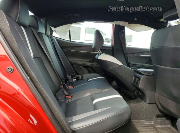 4T1DAACK0SU136055 2025 TOYOTA CAMRY Burgundy Vista de los asientos traseros