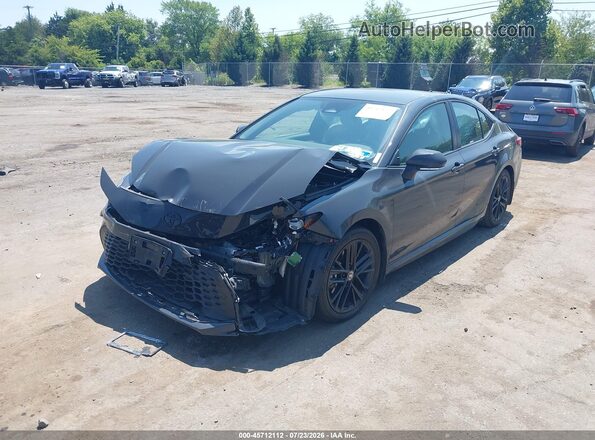 4T1DAACK0SU173994 2025 TOYOTA CAMRY Gray Առջևի ձախ երեք քառորդ տեսարան