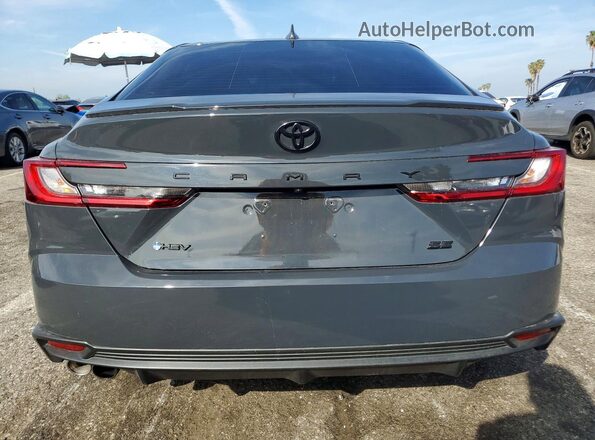 4T1DAACK0SU178628 2025 TOYOTA CAMRY Charcoal Հետևի տեսք