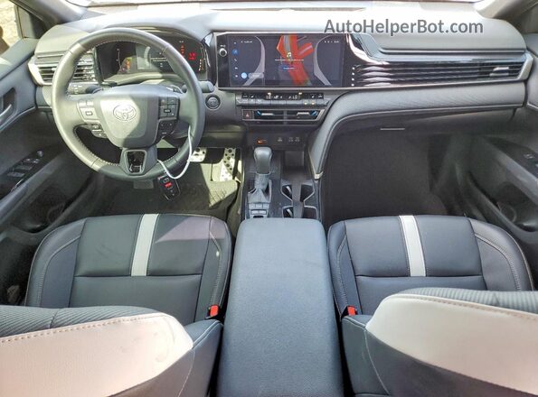 4T1DAACK0SU178628 2025 TOYOTA CAMRY Charcoal Առջևի վահանակի տեսք