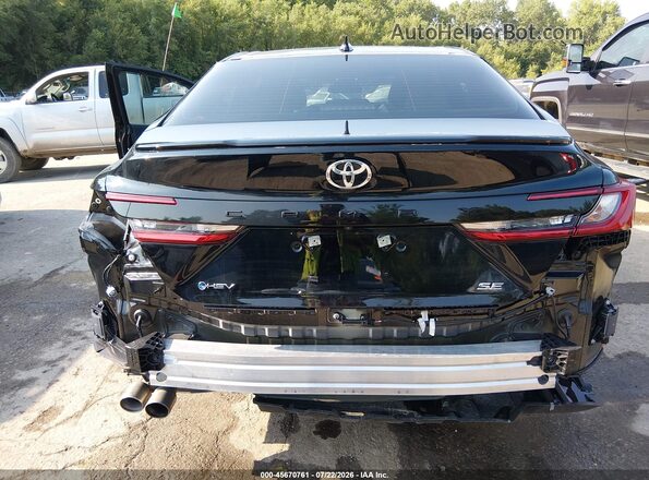 4T1DAACK0SU202572 2025 TOYOTA CAMRY Black წინა ხედი