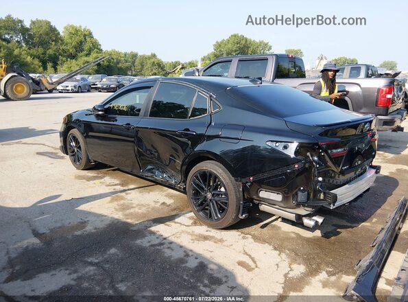 4T1DAACK0SU202572 2025 TOYOTA CAMRY Black უკანა მარცხენა