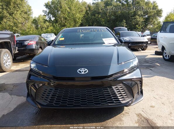 4T1DAACK0SU202572 2025 TOYOTA CAMRY Black უკანა სალონის ხედი