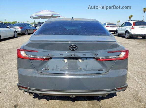 4T1DAACK0SU513273 2025 TOYOTA CAMRY Gray Հետևի տեսք