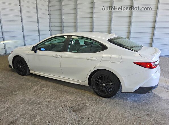 4T1DAACK0SU530879 2025 TOYOTA CAMRY White Rear left