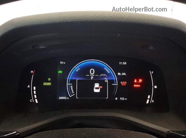4T1DAACK0SU530879 2025 TOYOTA CAMRY White Instrument cluster view