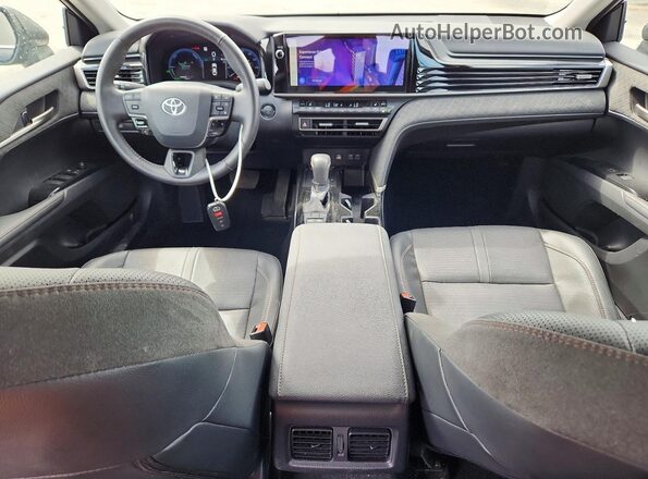 4T1DAACK0SU557872 2025 TOYOTA CAMRY Black Вид панелі приладів