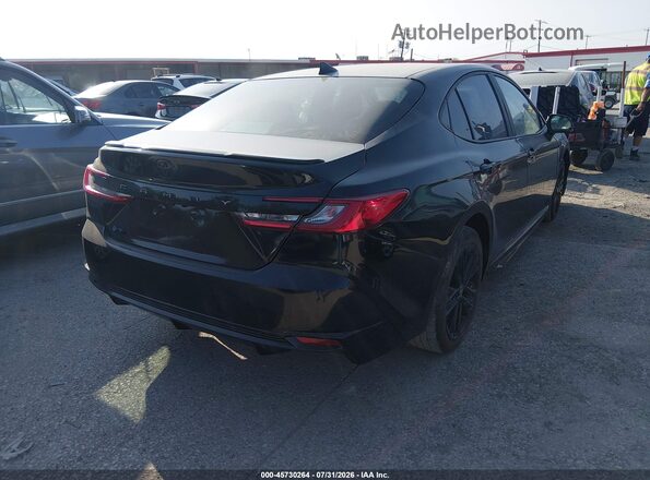 4T1DAACK0SU591441 2025 TOYOTA CAMRY Black Задня права чверть