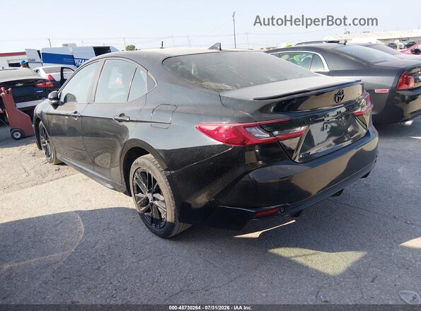 4T1DAACK0SU591441 2025 TOYOTA CAMRY Black Задня ліва чверть