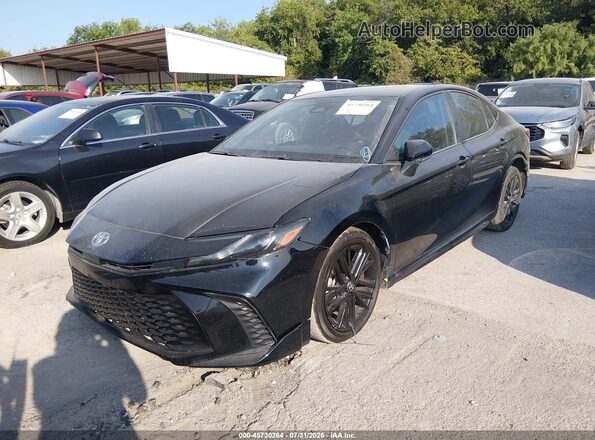 4T1DAACK0SU591441 2025 TOYOTA CAMRY Black Передня ліва чверть