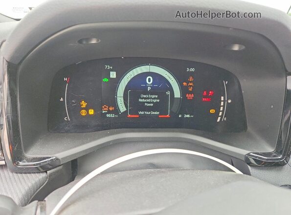 4T1DAACK0SU599216 2025 TOYOTA CAMRY Серый Вид щитка приборов