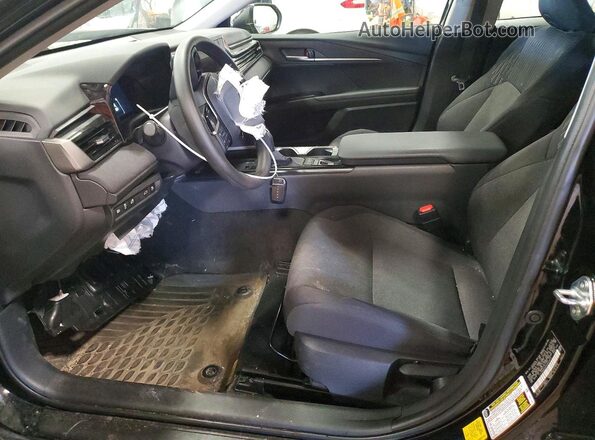 4T1DAACK0SU633915 2025 TOYOTA CAMRY Black Widok wnętrza z przodu